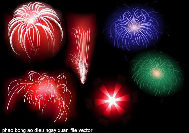 phao bong ao dieu ngay xuan file vector